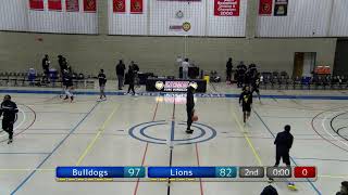 Mens Basketball  CCBC Dundalk Lions vs Pitt Bulldogs [upl. by Leumas]