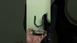 diy easy guitar wall hanger [upl. by Rodgers]