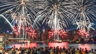 Macys Fireworks 2024  New York City LIVE Macys 4th of July Fireworks 2024  Hudson River [upl. by Arremat913]