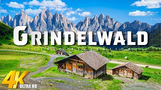 Grindelwald 4K HDR Cinematic Tour • Explore Switzerlands Hidden Alpine Paradise • Dolby Vision [upl. by Danette479]