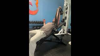 Single arm chaos press with external rotation bias exercisetips [upl. by Leirej64]