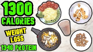 1300 Calorie Meal Plan For Weight Loss [upl. by Hound]