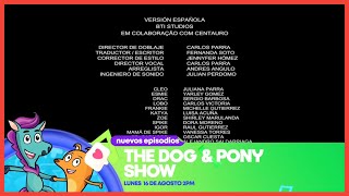 Supermonstruos  Temporada 02  Creditos finales  The dog amp pony show 16 de agosto [upl. by Notnel]