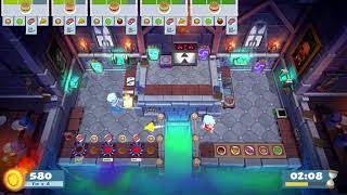 Overcooked 2 Level 34 2Player Former WR Score 1360 [upl. by Aisitel]