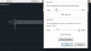AutoCAD 2013  Linha de Comandos  Transparência [upl. by Anoed]