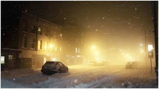 Winter Storm amp Wind Sounds for Sleeping┇Loud Freezing Blizzard┇Snowstorm┇Howling Wind amp Blowing Snow [upl. by Ailefo]