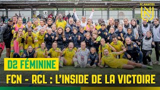 Féminines  FC Nantes  RC Lens linside de la victoire [upl. by Bacon]