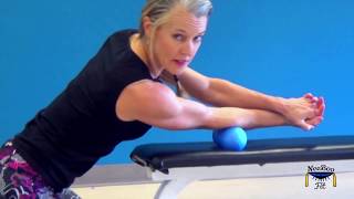 Forearm and Tendonitis Massage and Stretch with NeeBooFit Massage Balls [upl. by Silverts560]