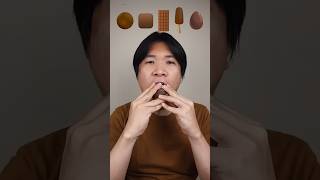 EATING DUBAI CHOCOLATE WITH VARIOUS SHAPE asmr mukbang [upl. by Vig420]