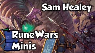 RuneWars Miniatures  with Sam Healey [upl. by Burns]