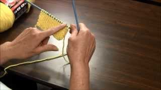 How to Knit  Seed Stitch [upl. by Magda5]