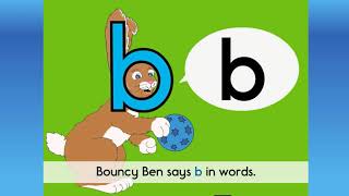 Letterland Phonic Compilation Alphabet Letter B Stories Songs amp Writings [upl. by Genet371]