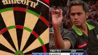 Marko Kantele  Lourence Ilagan PDC World Championship 2009 [upl. by Sims]