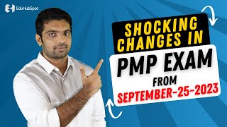 Shocking changes in the PMP Exam from September252023 [upl. by Etnoval]