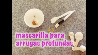 Mascarilla para arrugas profundas [upl. by Angadreme]