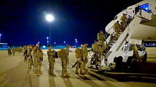 US Army Troops Fly to South Korea for Operation Pacific Fortitude [upl. by Meier]