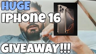 Huge IPHONE 📱 16PRO MAX GIVEAWAYS in Future vlog 6 [upl. by Eiral]