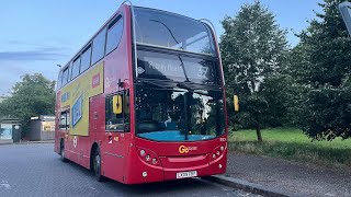 FRV GAL Route 37 Peckham To Putney Heath E123 LX09FBY E400Trident [upl. by Hendrik300]