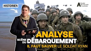 Il faut sauver le soldat Ryan  ANALYSE de la scène du débarquement par un historien [upl. by Othe]