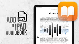 How to Add Mp3 File to iPad Audiobook tutorial [upl. by Kathye]