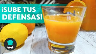 JUGO ANTIGRIPAL para SUBIR las DEFENSAS 🍍🍊 ¡Fortalece tu Sistema Inmunológico [upl. by Lamaaj721]