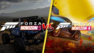 Forza Horizon 4 vs Forza Horizon 5  Which one to Play [upl. by Eatnoj326]