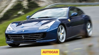 Ferrari GTC4 Lusso  the new Ferrari FF  First Drive  Autocar [upl. by Lynnett]