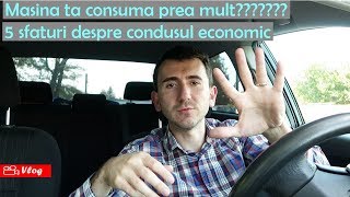 Masina ta consuma prea mult 5 sfaturi despre condusul economic [upl. by Htidirem]