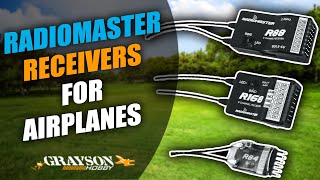 RadioMaster Receivers for Radio Control Airplanes  1st look and review [upl. by Godbeare]