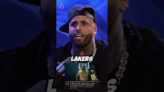 Nicky Jam cuando coincido con arca⚙️en un remix‼️🤔nickyjam arcangel wow acorrerloslakers [upl. by Ennayk]