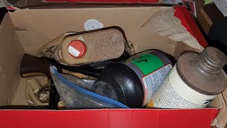 A unboxing of box of random reloading and blackpowder stuff with a channelupdate and helthupdate [upl. by Hodosh]