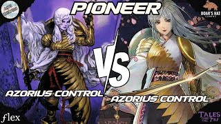 Azorius Control VS Azorius Control MTG Pioneer [upl. by Hersh]