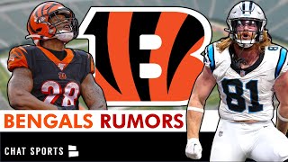 Cincinnati Bengals Free Agency Rumors Hayden Hurst CJ Uzomah Michael Onwenu  Cutting Joe Mixon [upl. by Singhal]