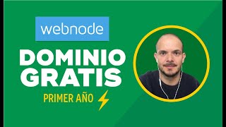 Webnode Dominio Gratis 🔹 Cómo Registrar Dominio Web Gratis Primer Año de Plan Webnode [upl. by Hortensa]