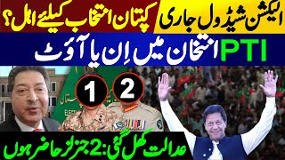 ECP issues election schedule  Imran Khan eligible for election  Irfan Hashmi [upl. by Lonni]