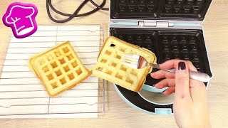 Waffeln Backen  Super Lecker  Belgische Waffeln selber machen  Waffeleisen von Lidl im Test [upl. by Hassett]