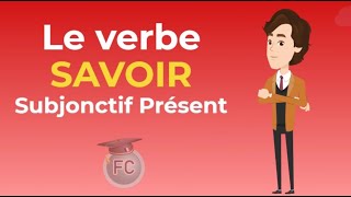 Learn how to conjugate the verb to know subjunctive tense savoir subjonctif frenchconjugation [upl. by Nnomae]