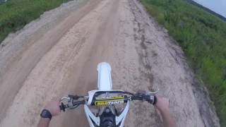 First Time on Dirtbike riding a 450 [upl. by Ybot]