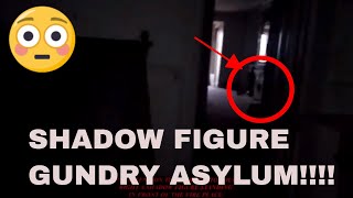 ABANDONED GUNDRY ASYLUM GHOST HUNT PART 1SHADOW FIGURE BY THE FIREPLACE [upl. by Ayekel]