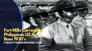 Found 8mm Home Movie Film Fort Mills Corregidor Philippines US Army Base 1930s [upl. by Iover742]