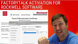 Activate Rockwell Software using FactoryTalk Activation [upl. by Niltac582]