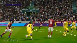 RAFA S GOAL VS FROSINONE  pes 21 gameplay [upl. by Aerol844]