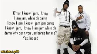 Naughty by Nature  Jamboree ft Zhané Lyrics [upl. by Giordano]