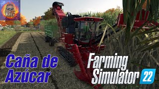 Tutorial Farming Simulator 22  Caña de Azúcar  Siembra y cosecha [upl. by Lorette]