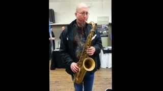 Jeff Coffin playing CE Winds Legend 1 tenor saxophone mouthpiece [upl. by Eatnoed]