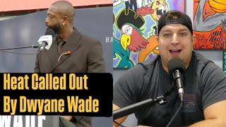 Miami Heat Called Out By Franchise GOAT  Dwyane Wade Wants Better From Current Roster [upl. by Guod]