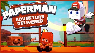 Paperman Adventure Delivered Gameplay Part 1 PS4 [upl. by Okimat]