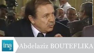 Abdelaziz Bouteflika face aux journalistes à Paris  Archive INA [upl. by Nilak]