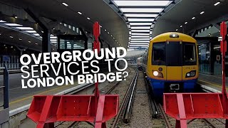 London Overgrounds FIRST London Bridge passenger runs [upl. by Geno922]