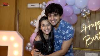 Barrister Babu fame Pravisht Mishras surprise for Aura Bhatnagar on her Birthday [upl. by Alesig95]